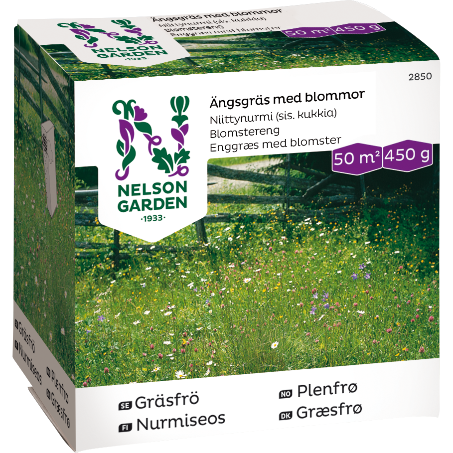 Gräsfrö 'Ängsgräs med blommor' 0.45kg