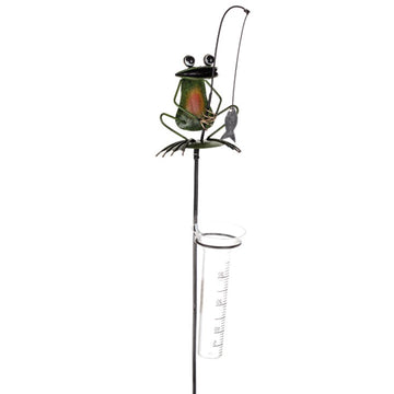 Regnmätare Groda 115cm - inkl Mätglas