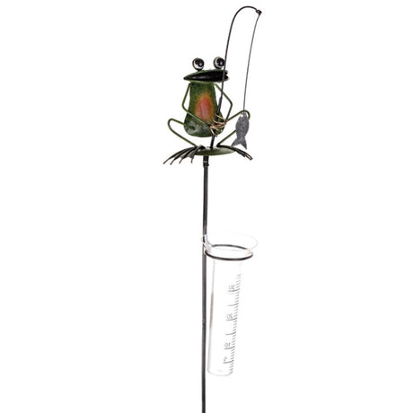 Regnmätare Groda 115cm - inkl Mätglas