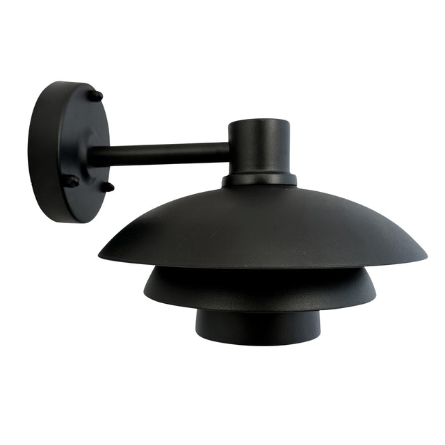 Morph utomhusvägglampa 24 cm