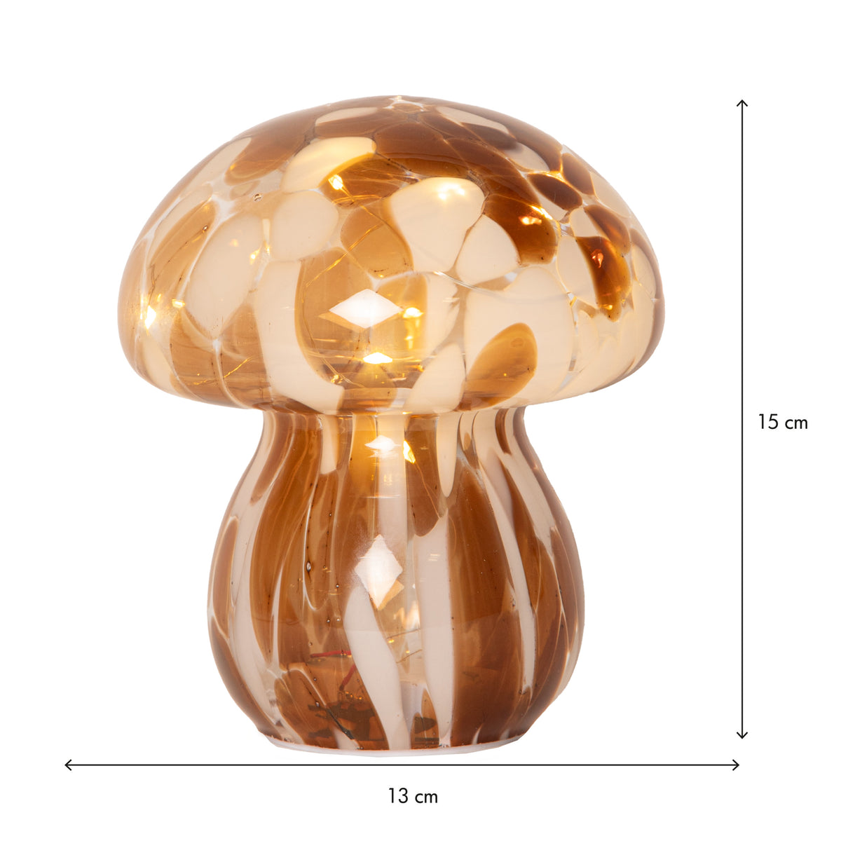 Glasdekoration Funghi 15cm