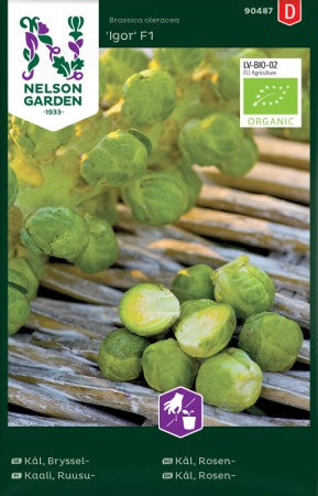 Brysselkål 'Igor' F1 Organic