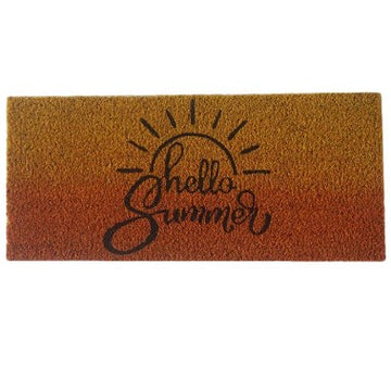 Dörrmatta 'Hello Summer' 23x53cm