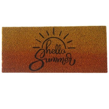 Dörrmatta 'Hello Summer' 23x53cm