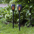 Solcellsfackla 'Flame' 2-pack