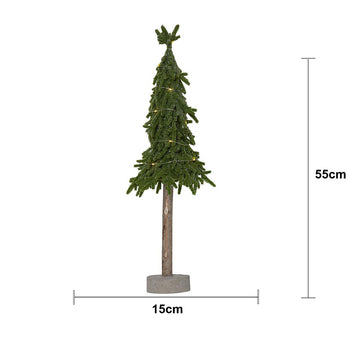 Dekorationsträd Lummer Grön 55 cm 15 L ww BO