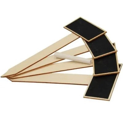 Etikett i Trä 4-pack