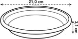 Universal Fat D21cm Taupe