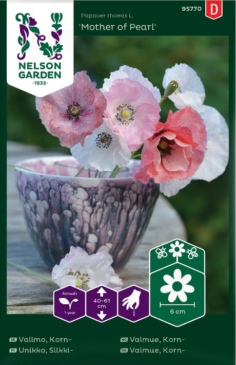 Kornvallmo 'Mother of Pearl'