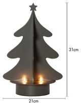 Ljusstake Afton Grön 4L