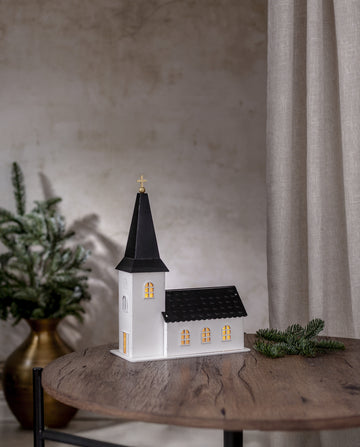 Inomhusdekoration Churchill Vit kyrka B/O