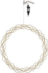 Krans Curly Guld 45cm