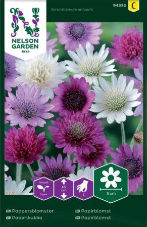 Pappersblomster mix