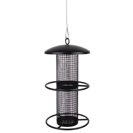 CARE-Bird Foderautomat till nötter 26cm - Svart