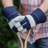 Kent & Stowe Handske 'Flecce Rigger' Navy - Dam M