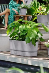 Greenville Terrace Blomlåda med hjul 60cm - Living Concrete