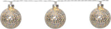 Ljusslinga Glitter Silver