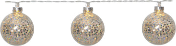 Ljusslinga Glitter Silver