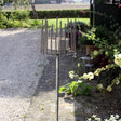 Marschallhållare 'Staket' Zink H70cm