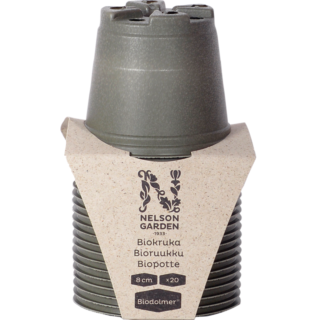 Planteringskruka Rund 8cm - 20-p