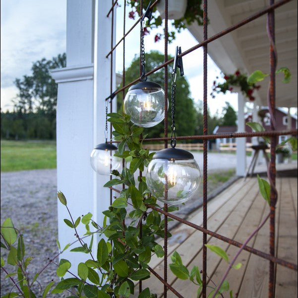 Solcellsdekoration 'Globe' 3-pack