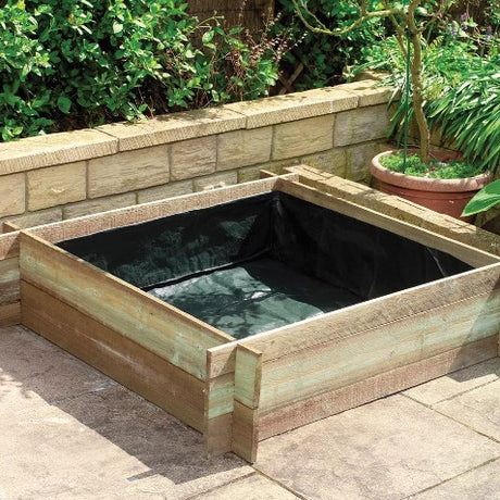 Markduk för Träbäddar 30x100x100cm