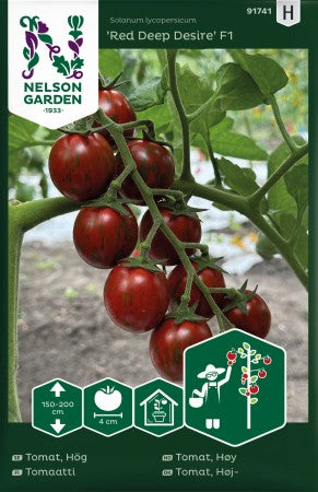 Körsbärstomat 'Deep Red Desire' F1