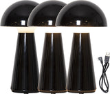 Bordslampa Mushroom Svart
