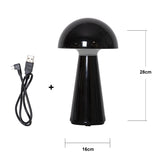 Bordslampa Mushroom Svart