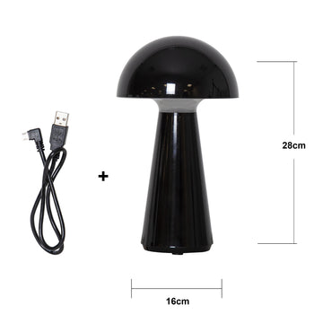 Bordslampa Mushroom Svart