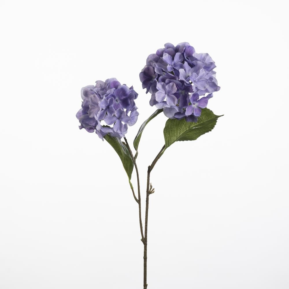 Hydrangea blue x2 66 cm