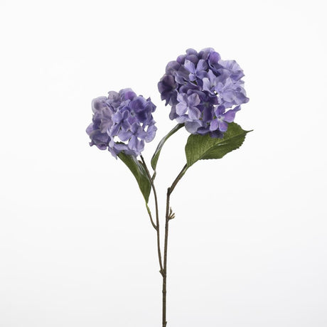 Hydrangea blue x2 66 cm