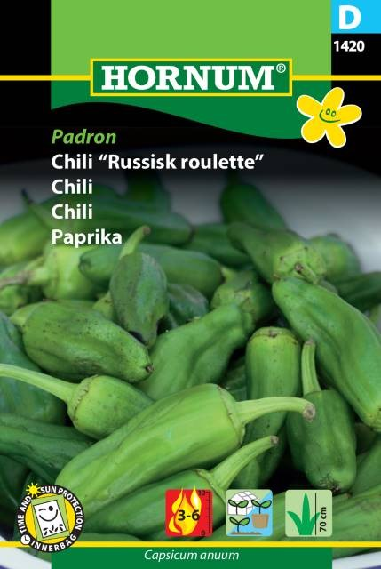 Chili 'Padron', frö