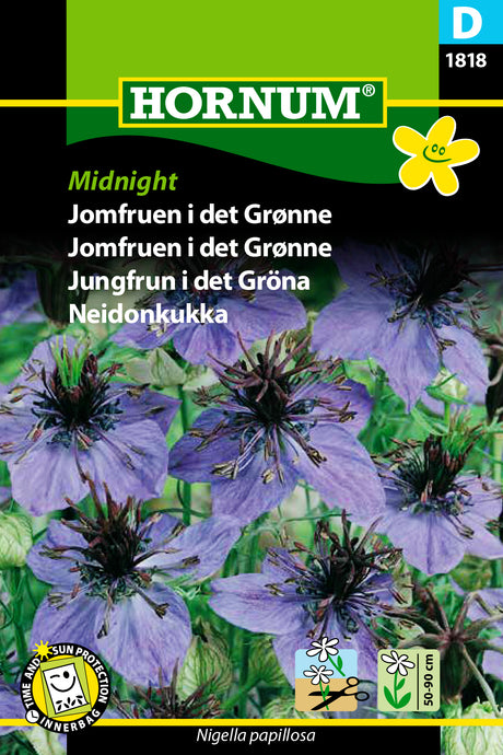 Jungfrun i det Gröna 'Midnight' frö