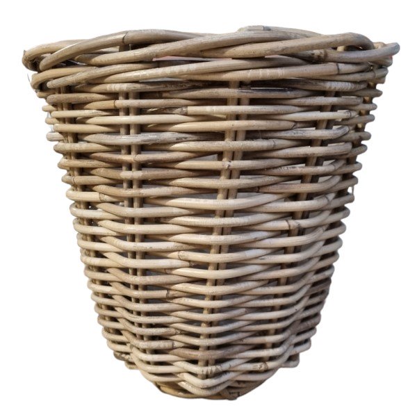 Planteringskorg 'Rattan Round' 30x29cm