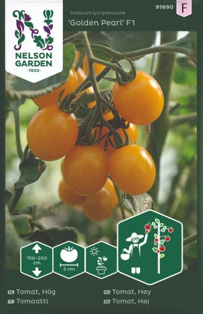 Körsbärstomat 'Golden Pearl' F1