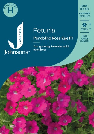 Petunia 'Pendolino Rose Eye' F1