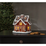 Panorama Gingerville Brun pepparkaka hus small