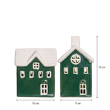 Bordsdekoration Husby Grön 2-pack