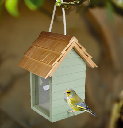 Gardman Foderautomat för frö 'Beach Hut'  Grön