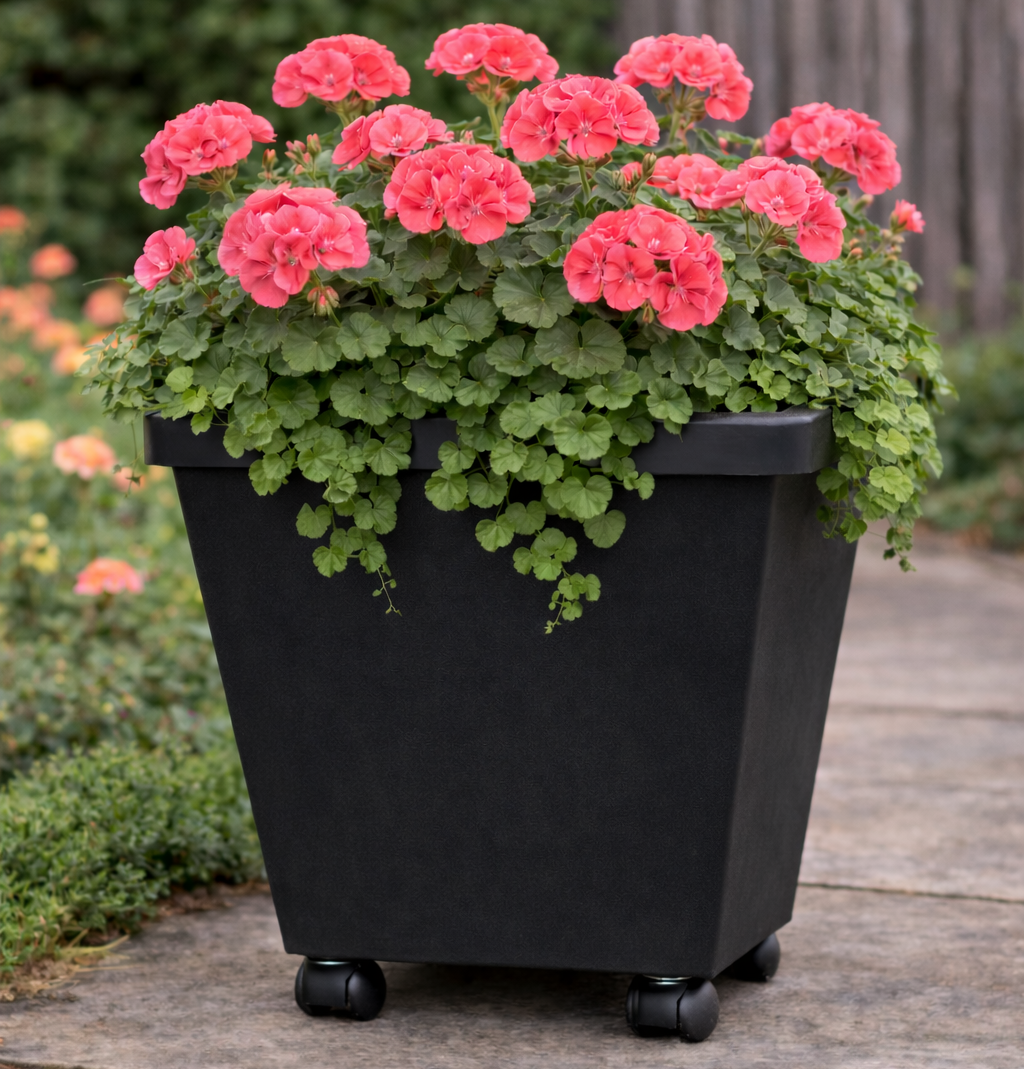 Självbevattningskruka 'ABC Planter 1' 40x40cm