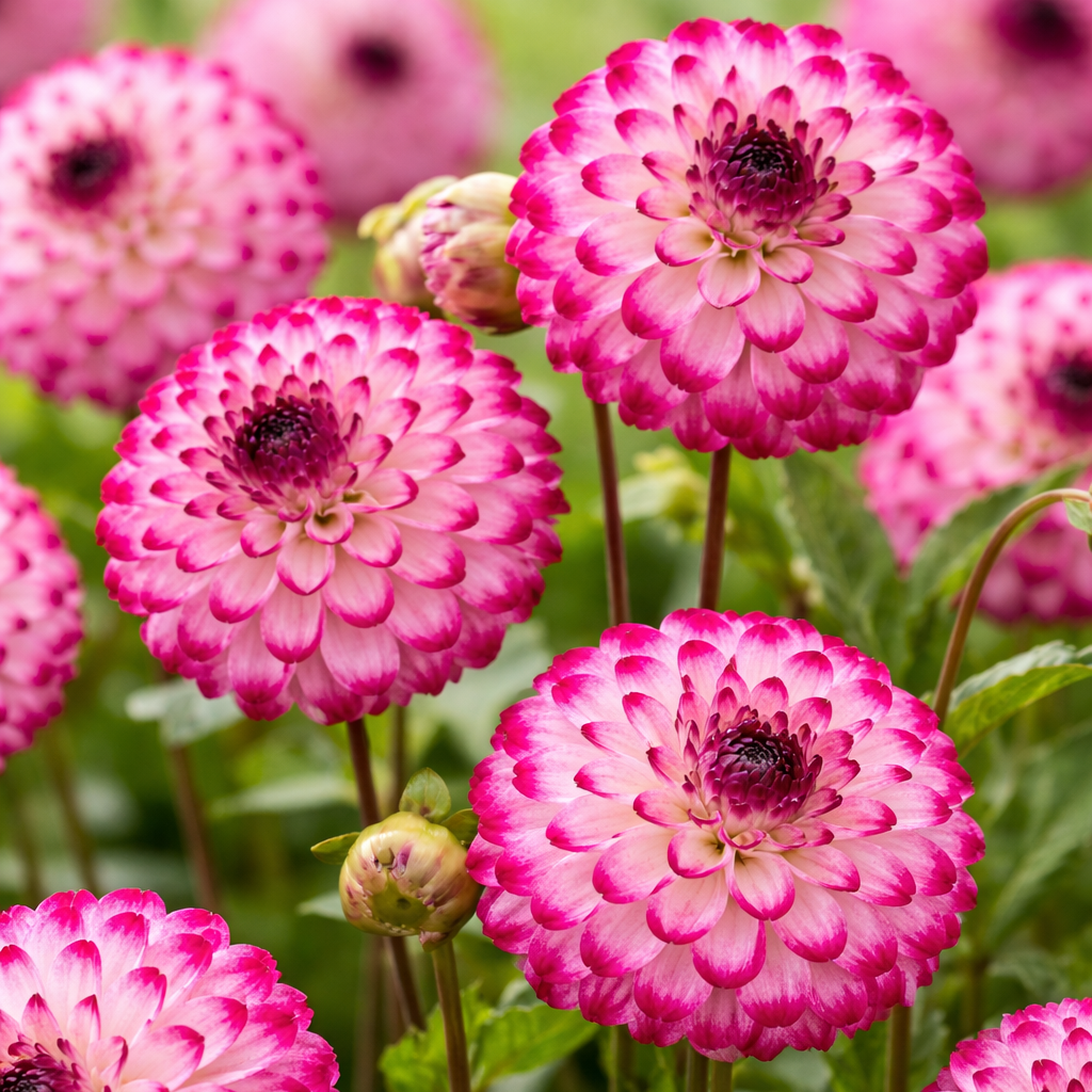 Pompon Dahlia 'Little Robert' 1st