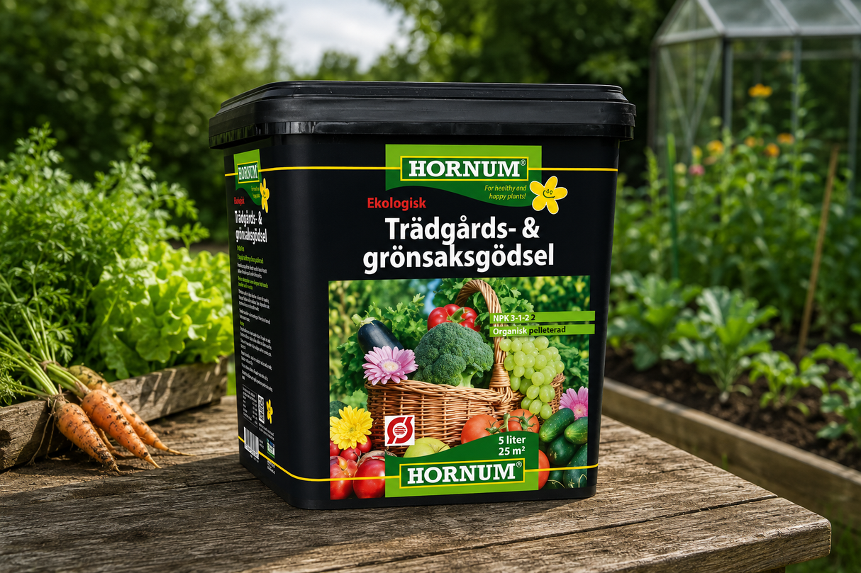 HORNUM EKO Grönsaksgödsel 5 liter
