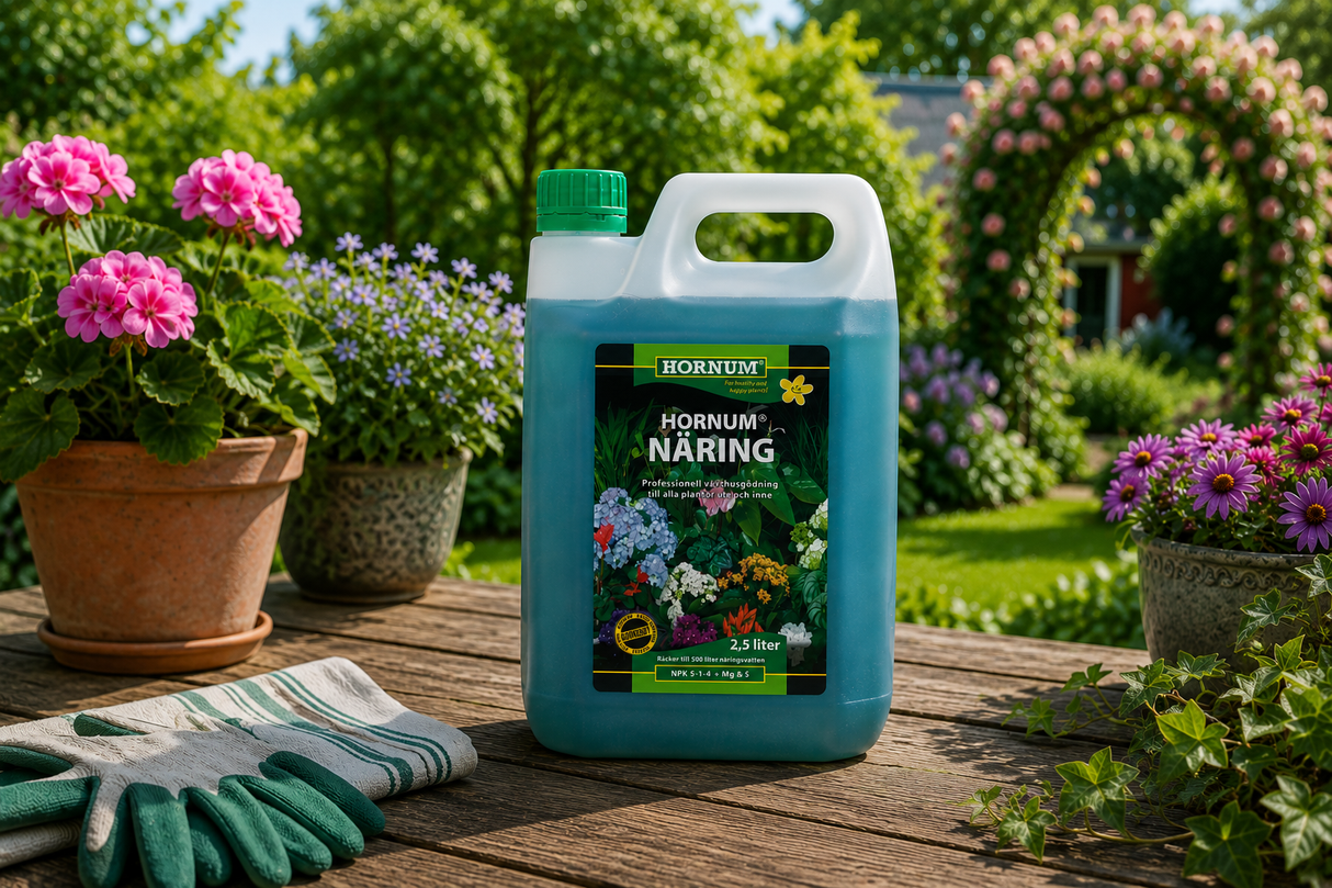 HORNUM Näring för prydnadsväxter 2,5L