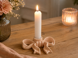 Fenja Ljusstake Rosett Beige S
