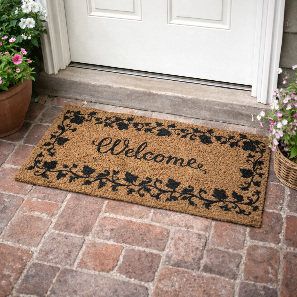 Dörrmatta 'Welcome' 23x53cm
