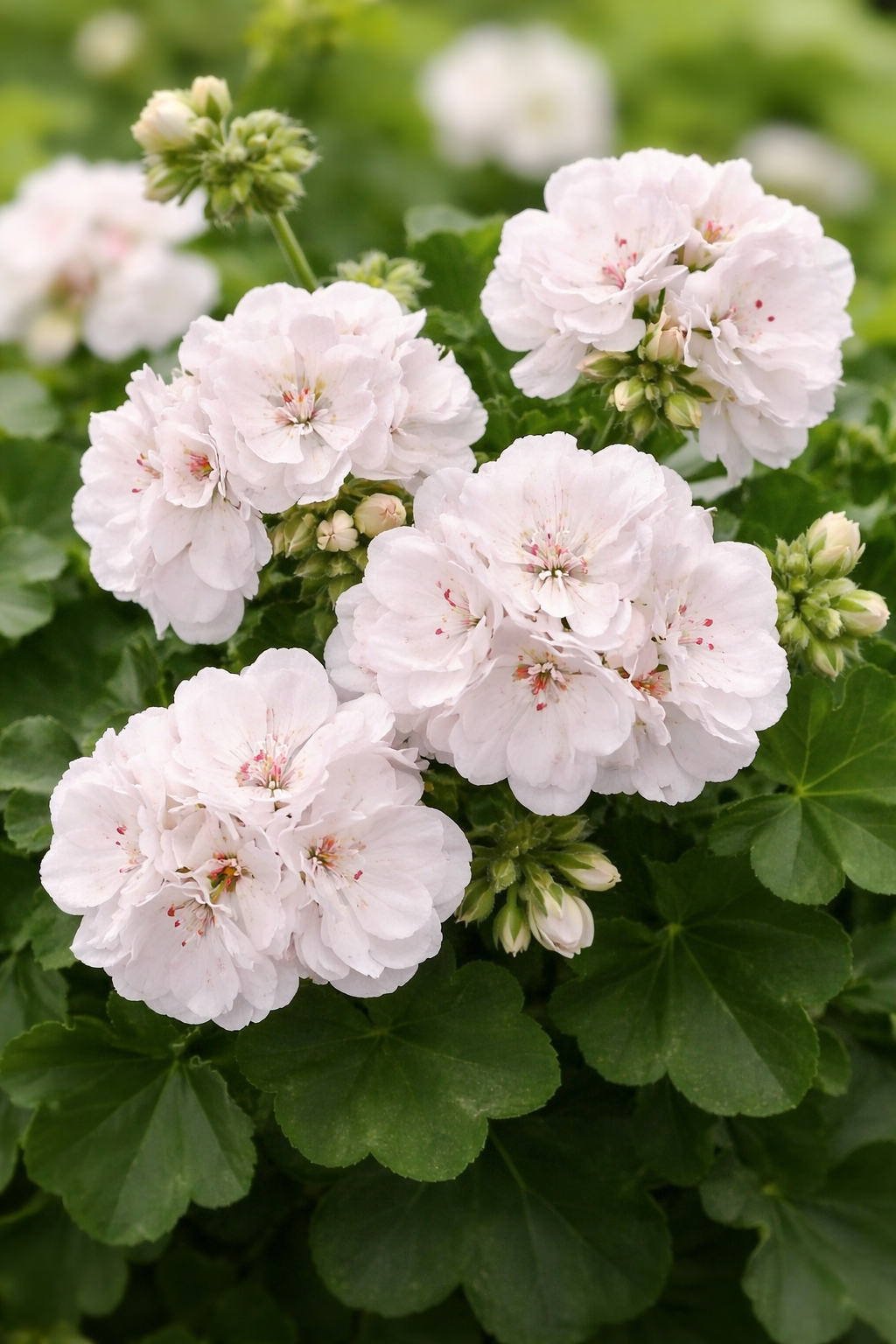 Hängpelargon 'Atlantic White' 3st sticklingar