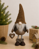 Tomte Brun Stående H60cm