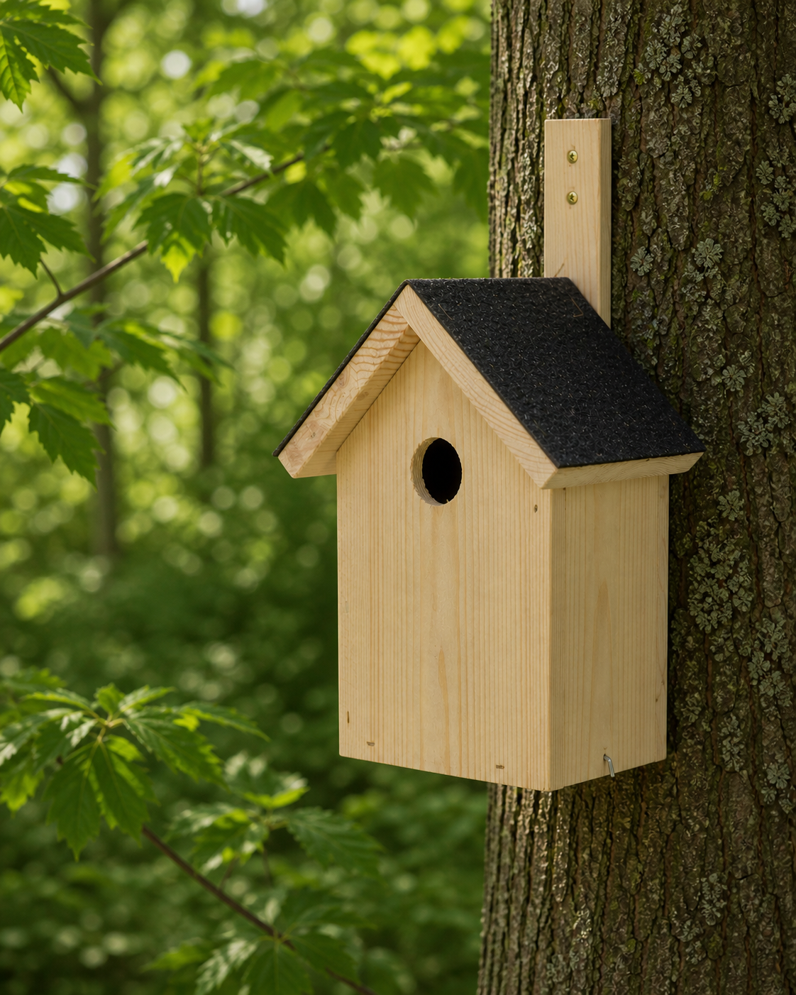 CARE-Bird Fågelholk Furu 26x19cm