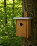 CARE-Bird Fågelholk med Zinktak 30cm